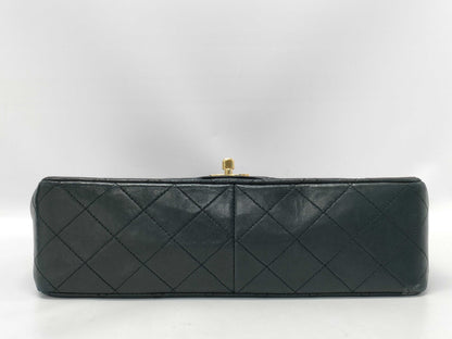CHANEL Matelasse Chain Shoulder Bag with Coco Mark and Gold Hardware, Lambskin Leather