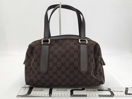 GUCCI GG canvas handbag