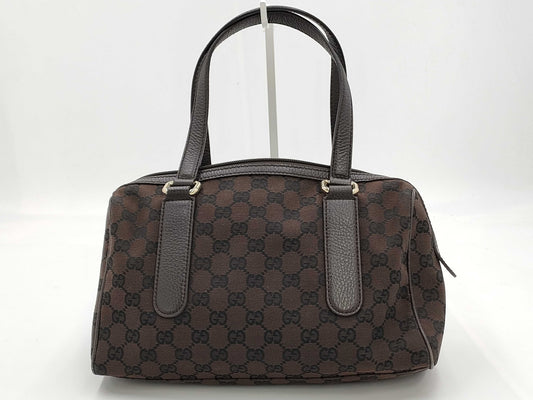 GUCCI GG canvas handbag