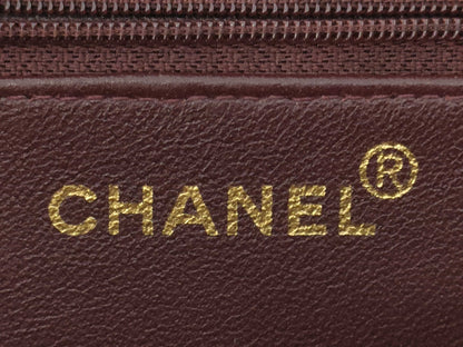 CHANEL Matelasse Push Lock Shoulder Bag with Card Seal