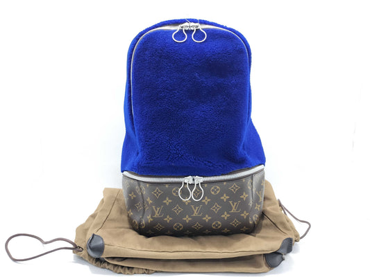 LOUIS VUITTON M40276 Monogram Louis Vuitton Marc Newson Backpack Blue Rucksack