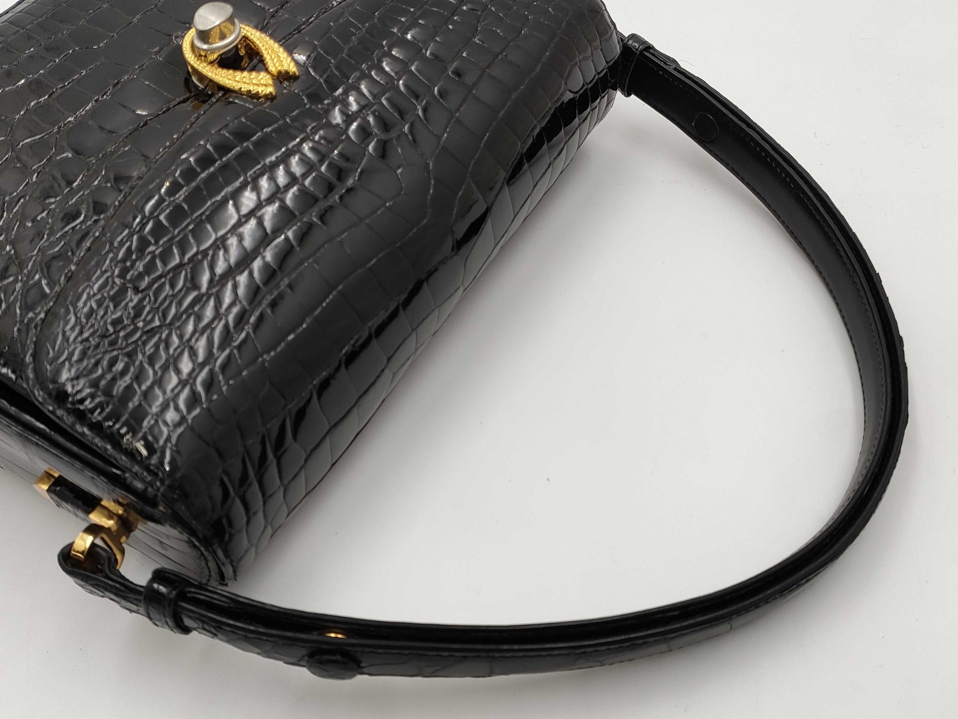 JRA Crocodile Handbag Handbag