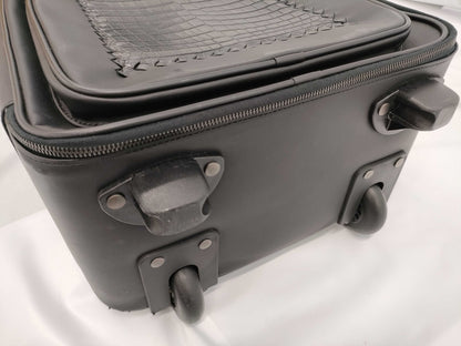 BOTTEGA VENETA Crocodile x Leather Carry Case Carry Bag