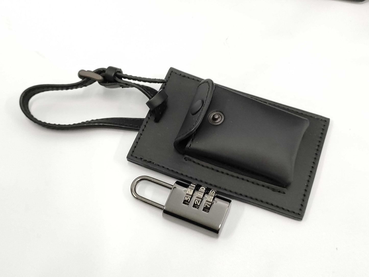 BOTTEGA VENETA Crocodile x Leather Carry Case Carry Bag