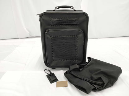 BOTTEGA VENETA Crocodile x Leather Carry Case Carry Bag
