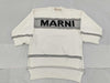 MARNI crew neck knit with side slits, 2023SS, size 40, top
