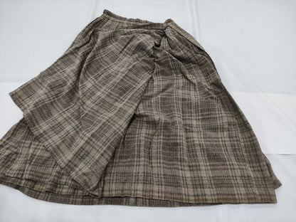 Comme des Garçons Check Skirt Vintage 80s Skirt