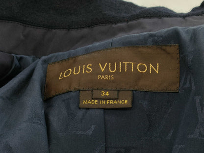 LOUIS VUITTON Wool Jacket, Black, RW062A WJJA16WPO #34