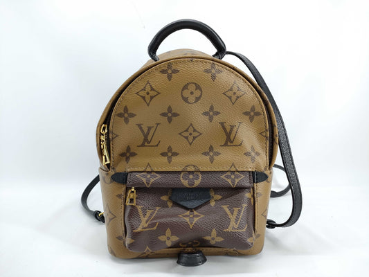 LOUIS VUITTON M44872 Monogram Palm Springs Mini Monogram Reverse M44872 Backpack