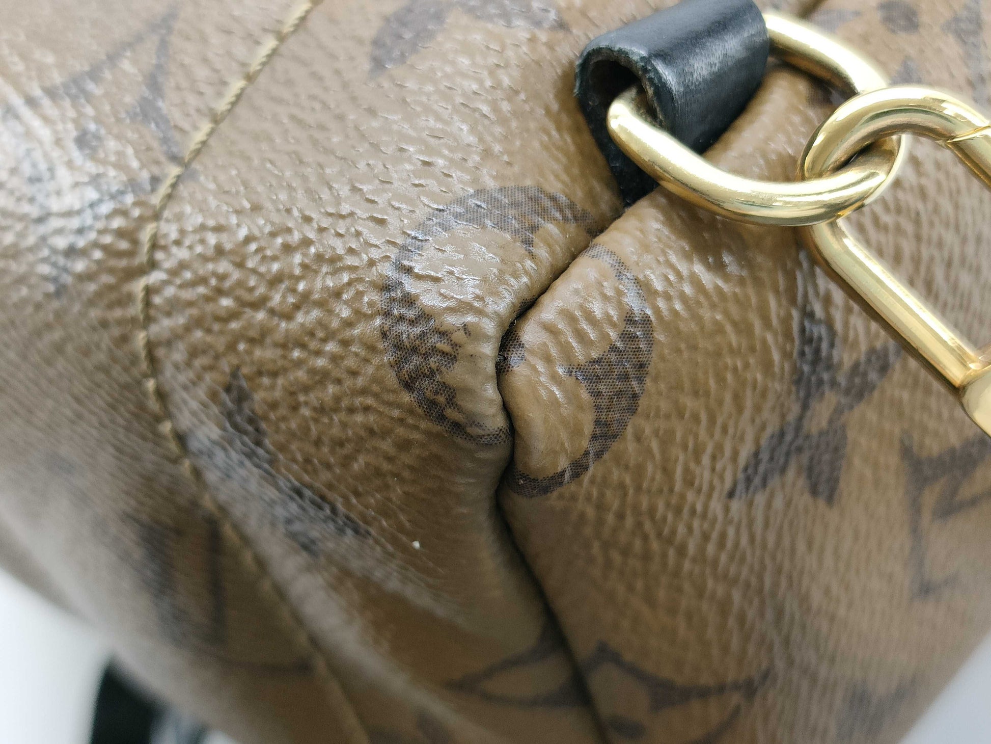 LOUIS VUITTON M44872 Monogram Palm Springs Mini Monogram Reverse M44872 Backpack