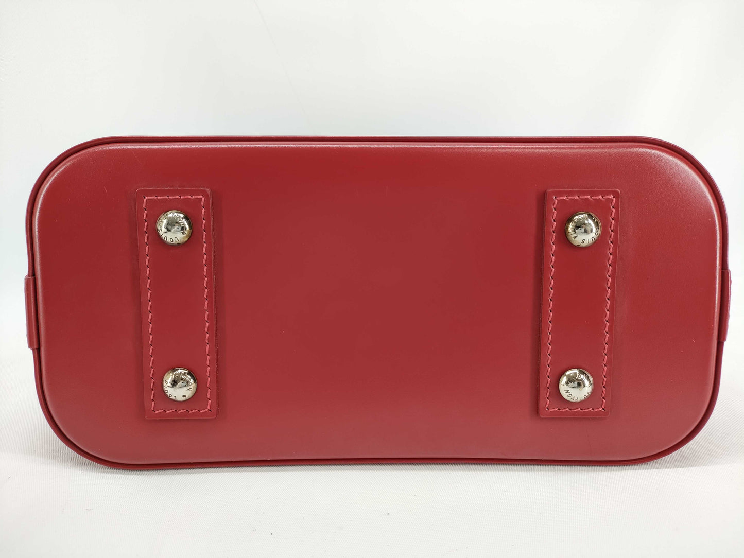 LOUIS VUITTON M40850 Epi Alma BB Epi Carmine M40850 Handbag