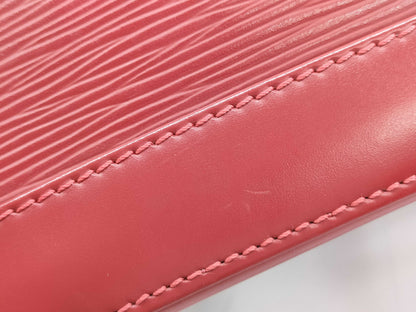LOUIS VUITTON M40850 Epi Alma BB Epi Carmine M40850 Handbag