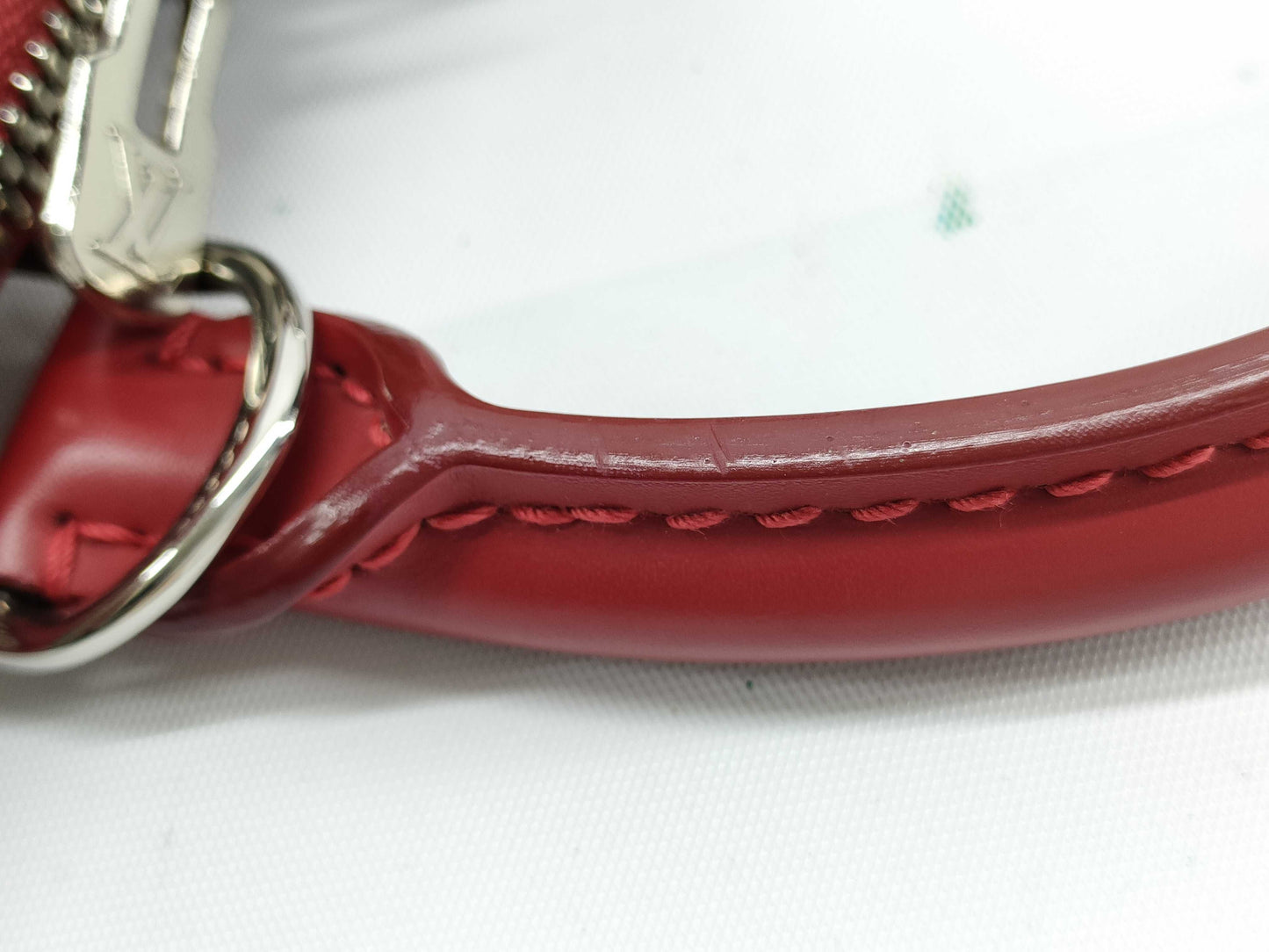 LOUIS VUITTON M40850 Epi Alma BB Epi Carmine M40850 Handbag