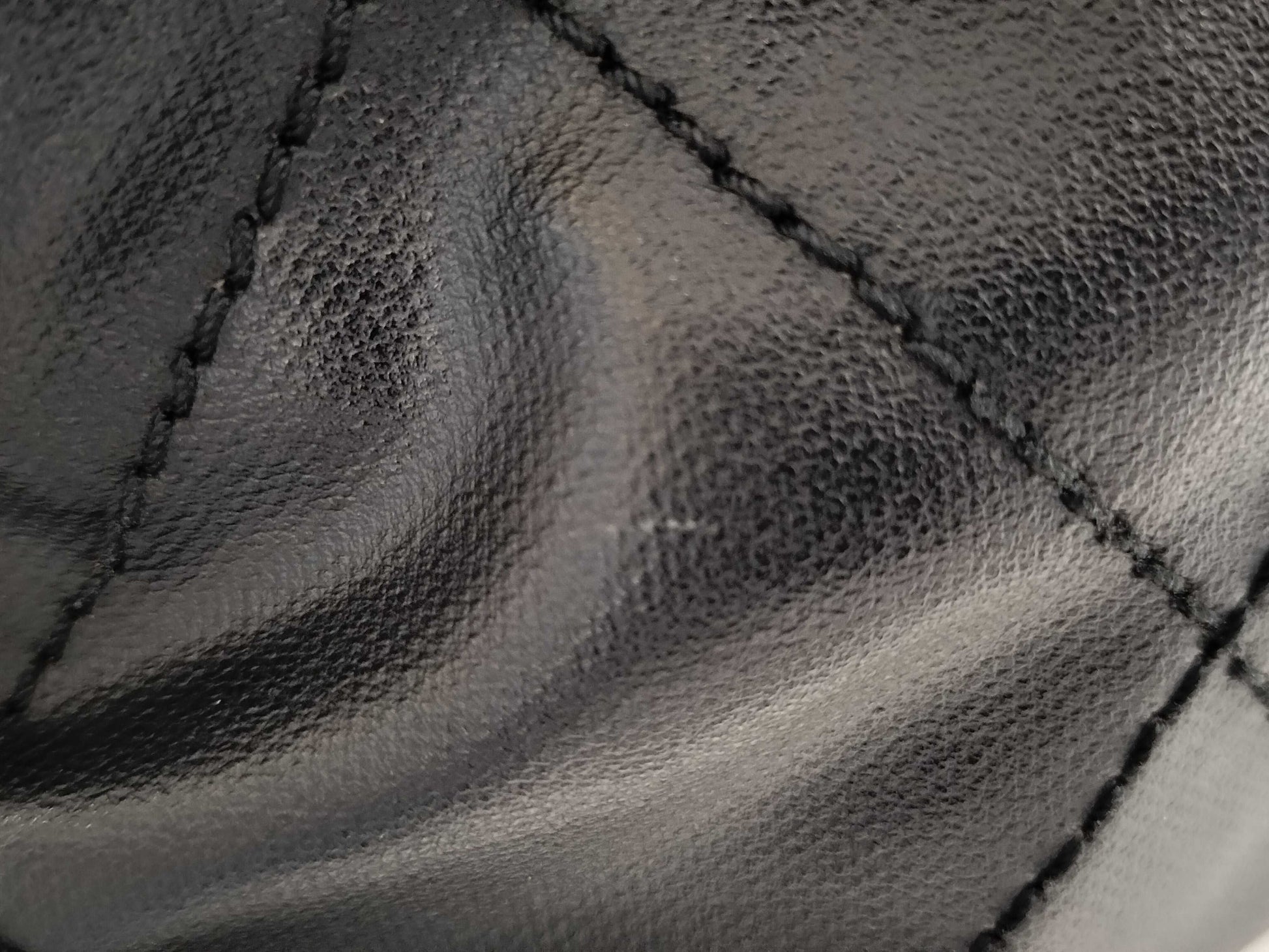 CHANEL Paris Biarritz Tote PM Coated Canvas Black with Silver Hardware A34208 Tote Bag
