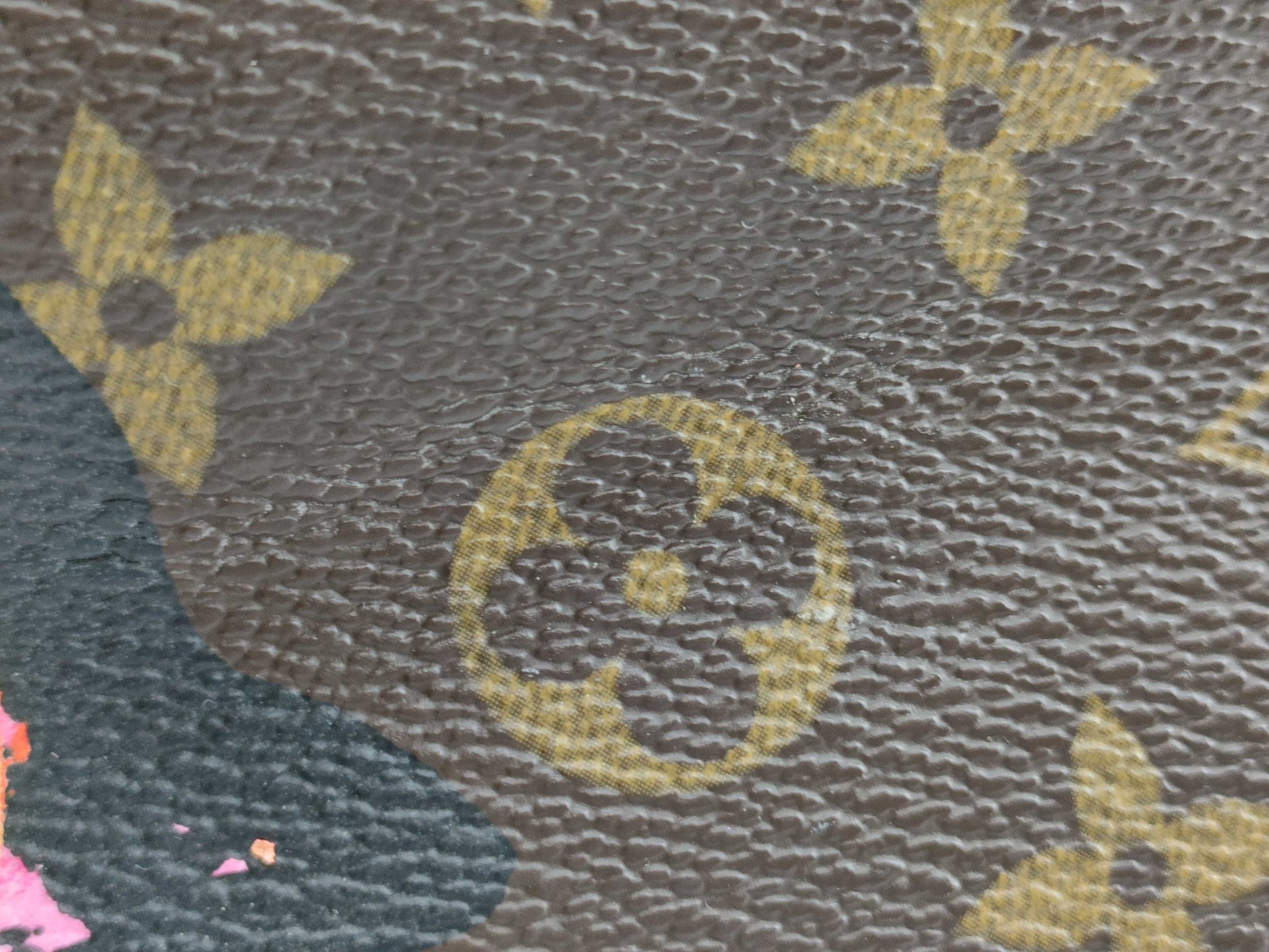 LOUIS VUITTON M48613 Monogram Stephen Sprouse Neverfull MM Monogram Rose M48613 Tote Bag