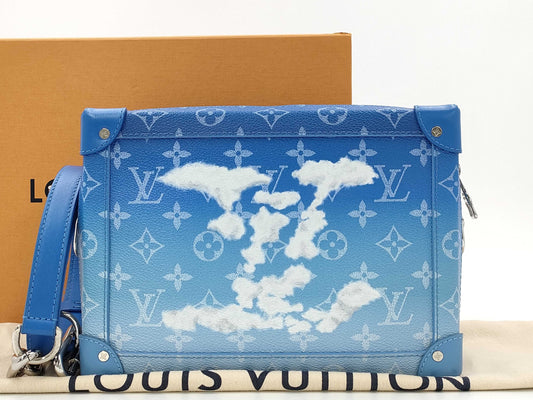 LOUIS VUITTON Soft Trunk Monogram Clouds M45430 RFID Shoulder Bag