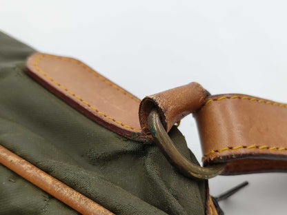 HUNTING WORLD Hunting World Nylon Shoulder Bag Khaki Shoulder Bag