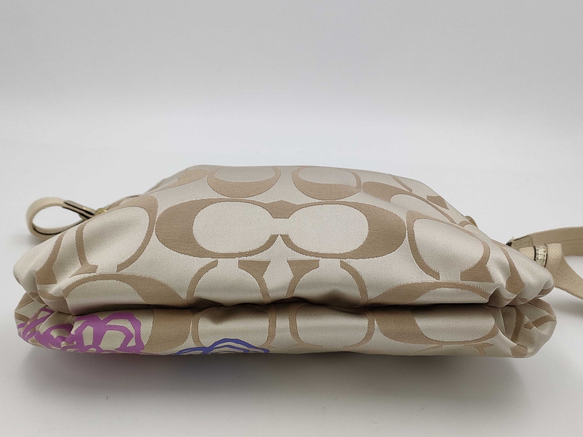 COACH Cotton 2-Way Handbag F22323 Handbag