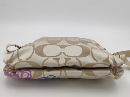 COACH Cotton 2-Way Handbag F22323 Handbag