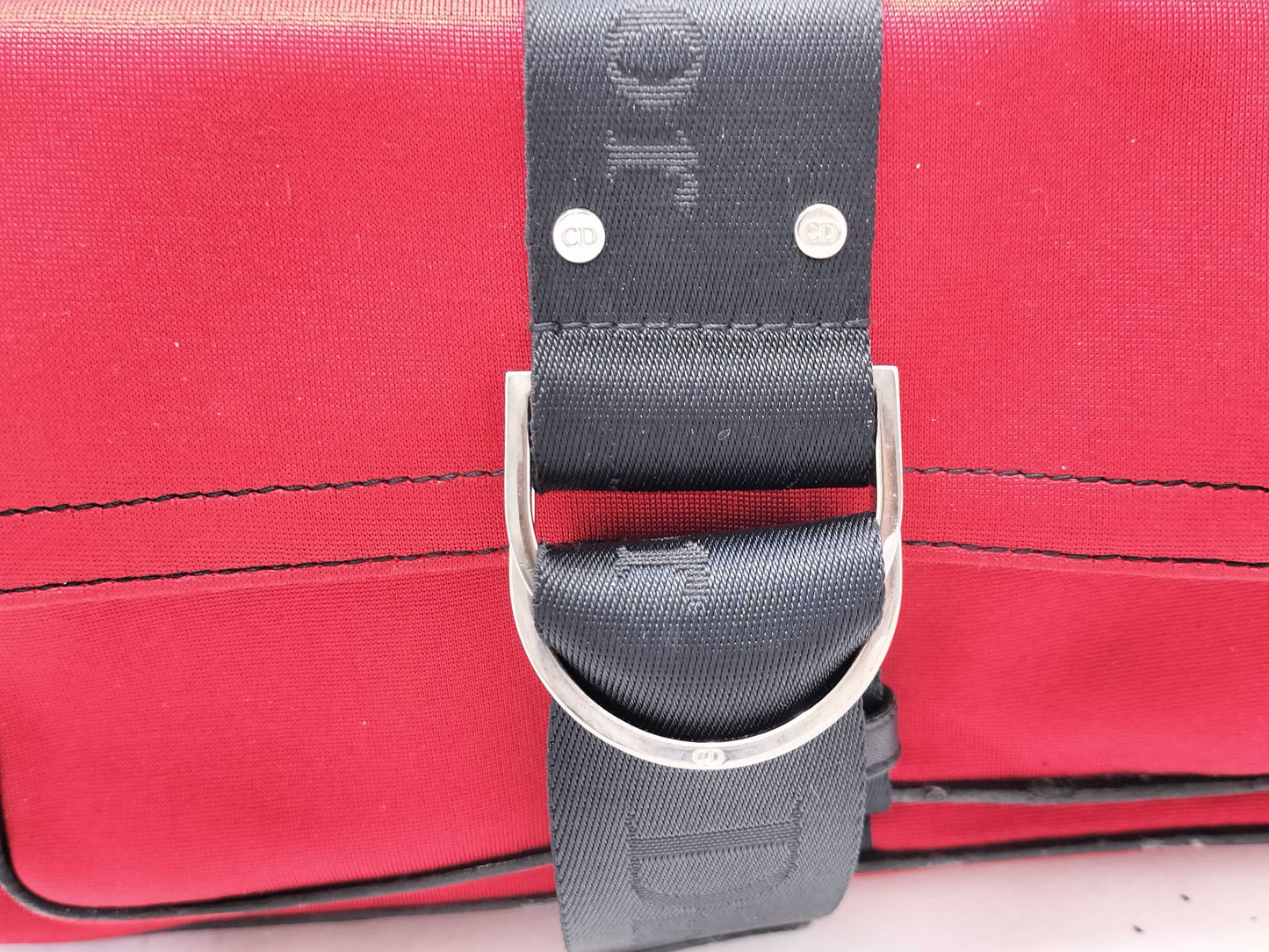 Dior handbag red handbag