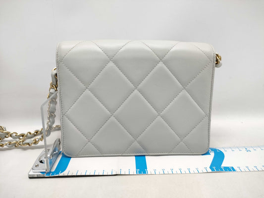 CHANEL Matelasse Coco Mark Rhinestone Shoulder Bag