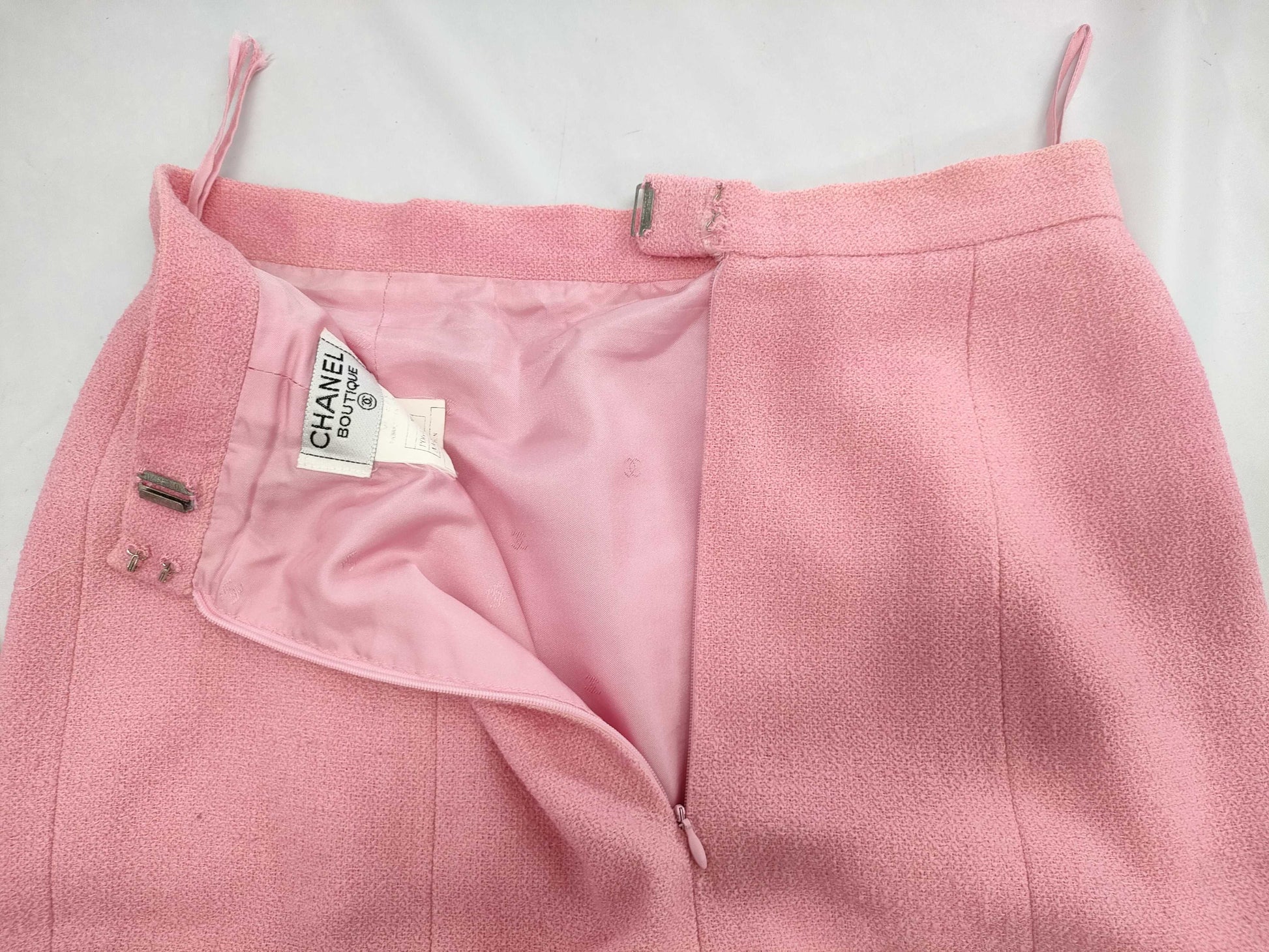 CHANEL Pink Jacket & Skirt Set, Size 38 Other Apparel