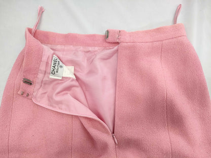 CHANEL Pink Jacket & Skirt Set, Size 38 Other Apparel