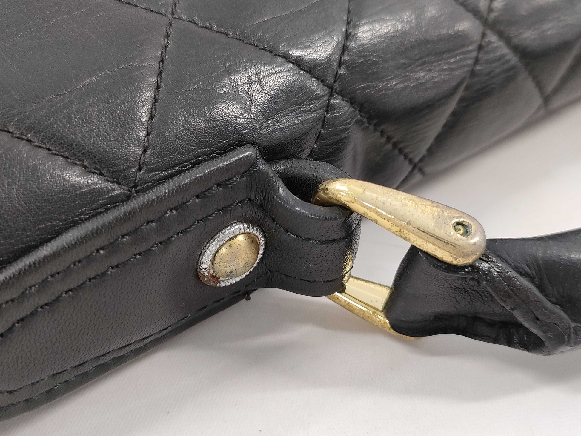 CHANEL Matrasse Brief Case Lambskin Business Bag