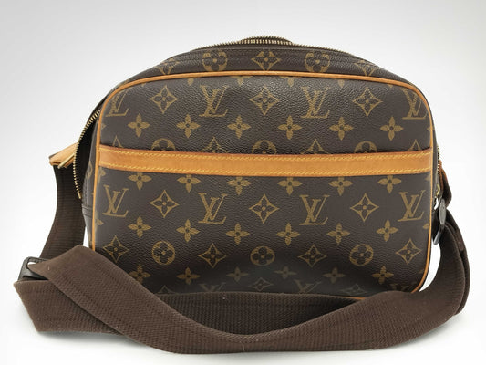 LOUIS VUITTON Monogram Reporter PM Shoulder Bag M45254