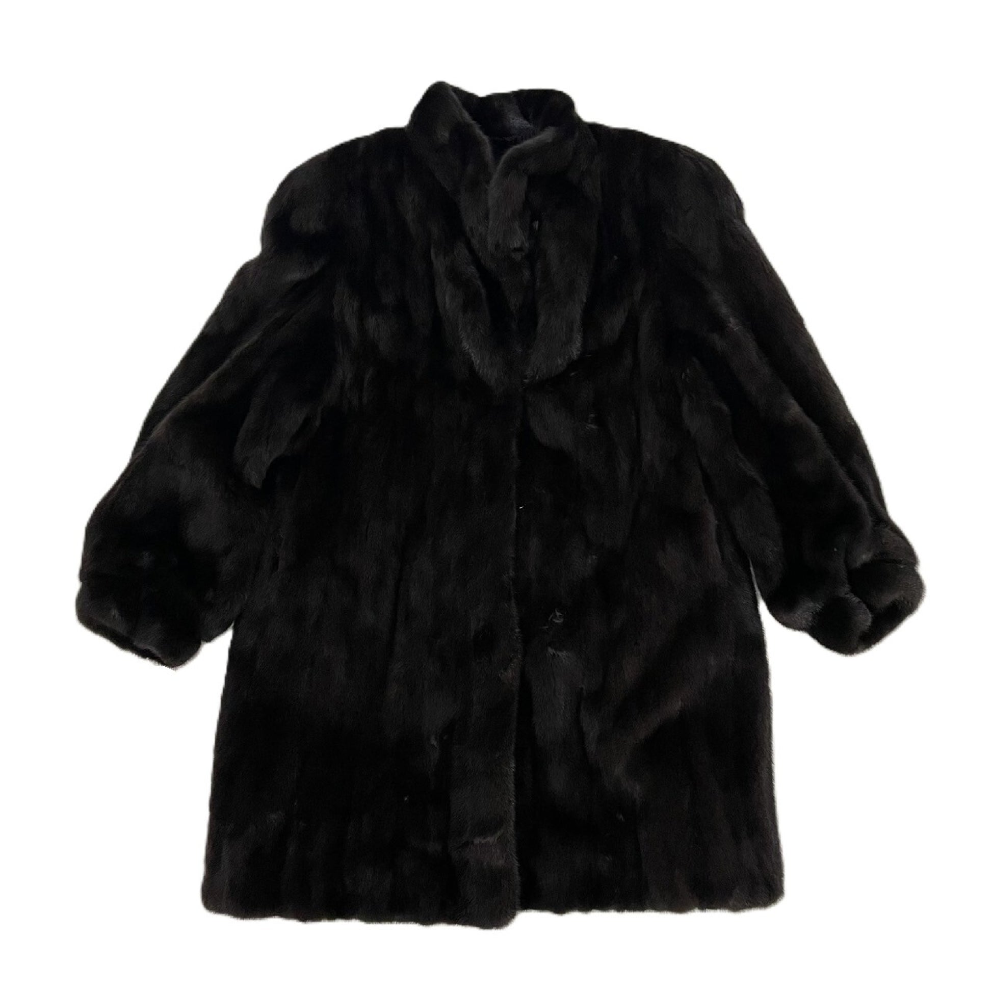 BLACKGLAMA/Mink Coat Size 13 Coat