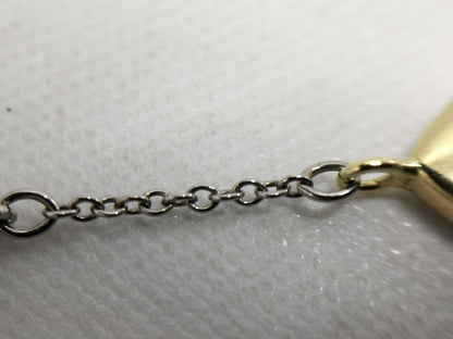 Tiffany & Co. Heart Bracelet/Bangle in Yellow Gold/White Gold 750 