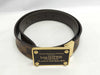 LOUIS VUITTON Damier Santur Inventour 85/34 M9677 CA3181 Belt