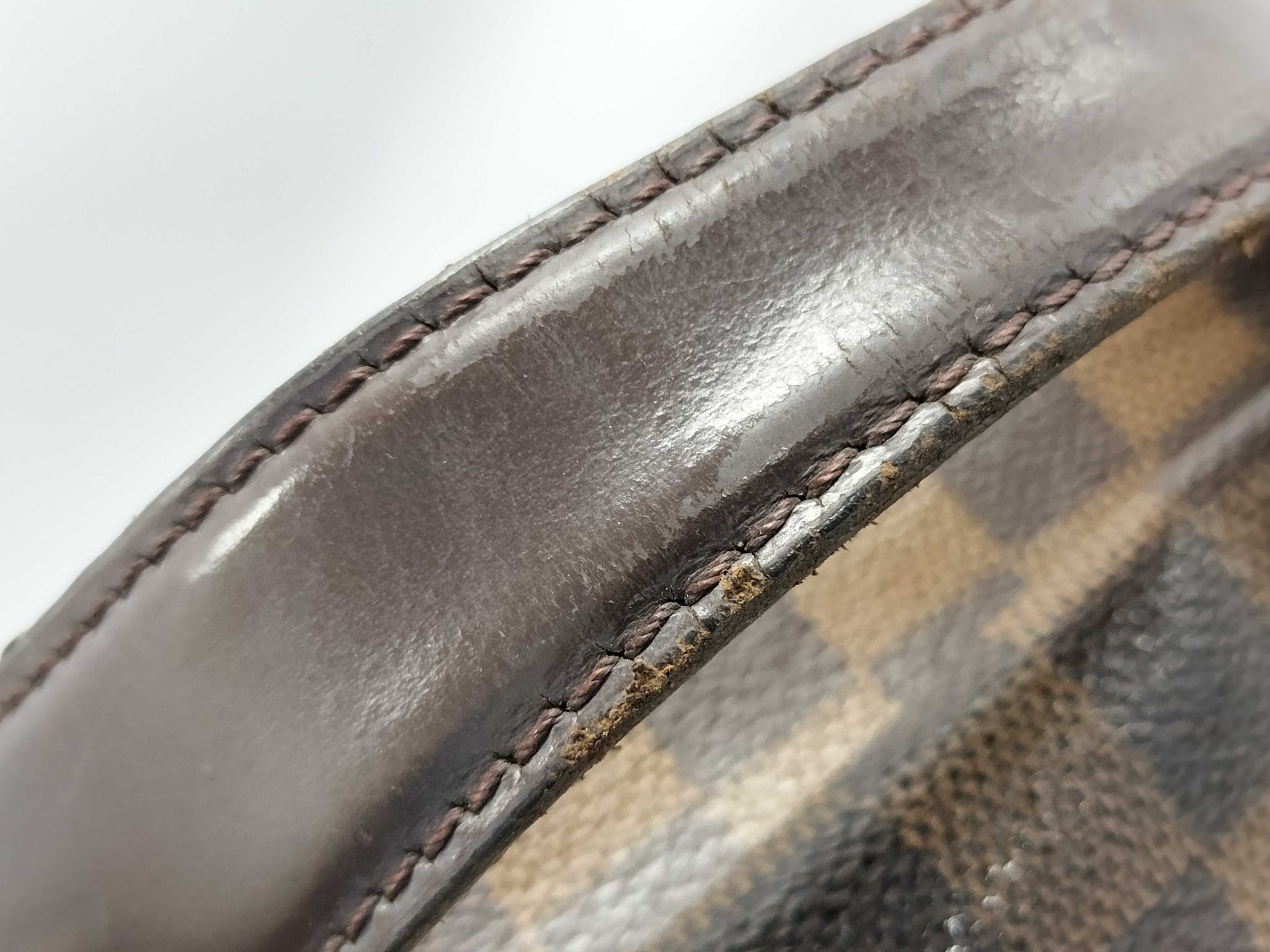 LOUIS VUITTON Damier Ebene Broadway Shoulder Bag N42270/TH0012