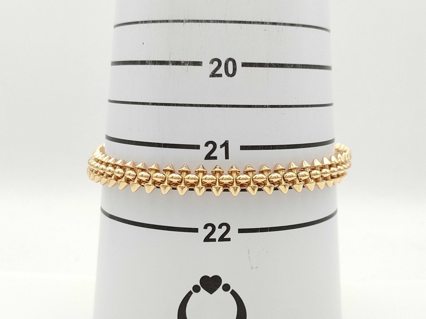 Cartier Crash de Cartier #21 PG AU750 38.7g Bracelet/Bangle 