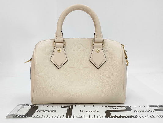 LOUIS VUITTON Empreinte Speedy Bandouliere 20 M58954 RFID Handbag Accessories: Strap, Key, Box