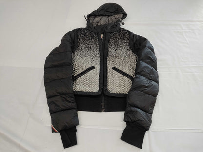 MONCLER Moncler Down Jacket, Maglia, Navy, Size 0