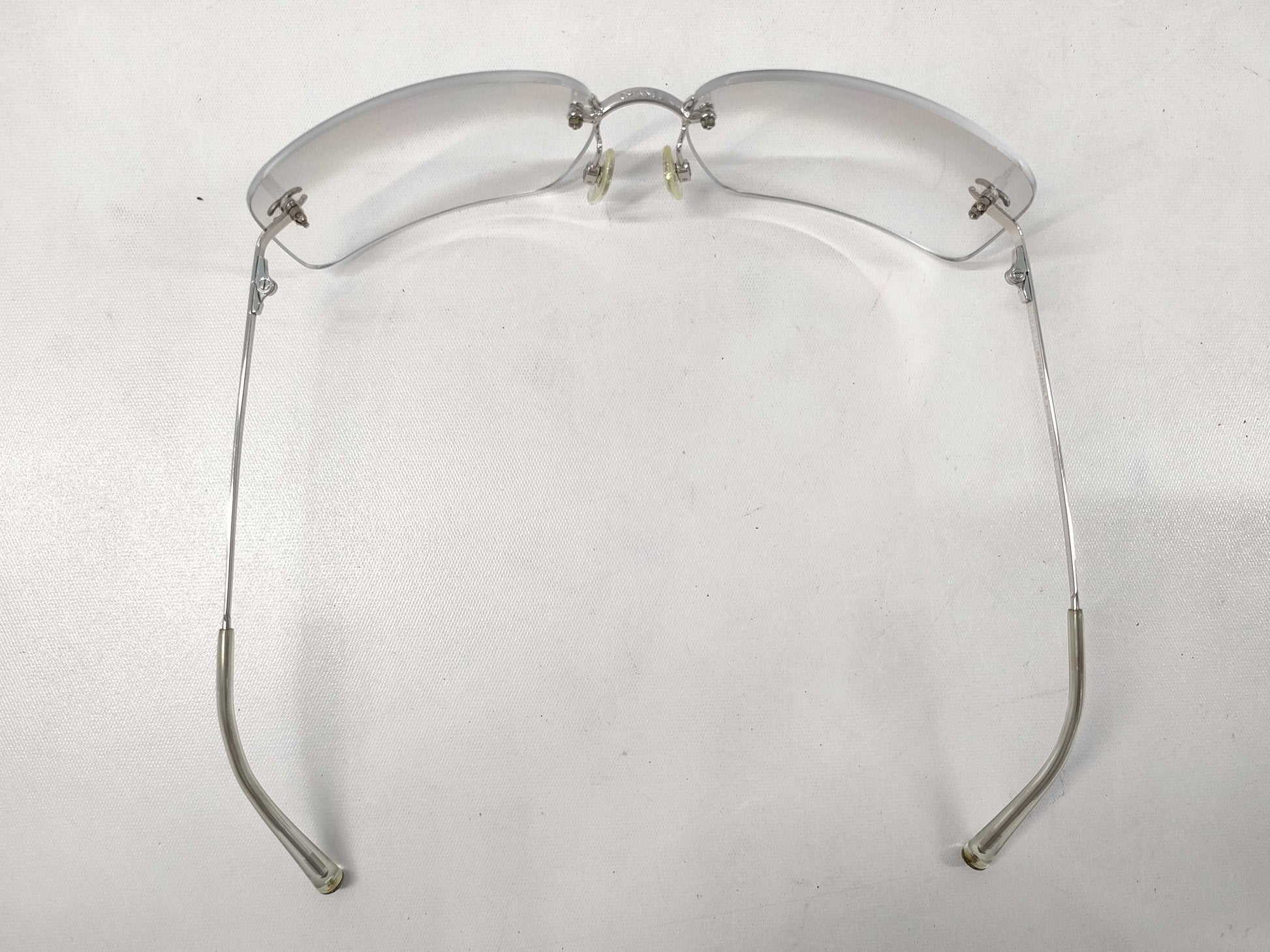  CHANEL Chanel Glasses Sunglasses Coco Mark Clear Sunglasses