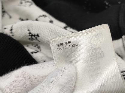 LOUIS VUITTON Knit Sweater Monogram Gradient Black M Tops