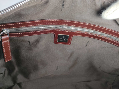 FENDI Zucca pattern mini Boston bag handbag