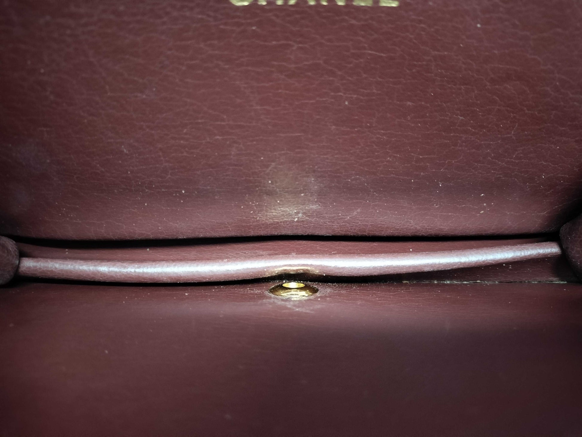 CHANEL Cotton Push Lock Black Shoulder Bag