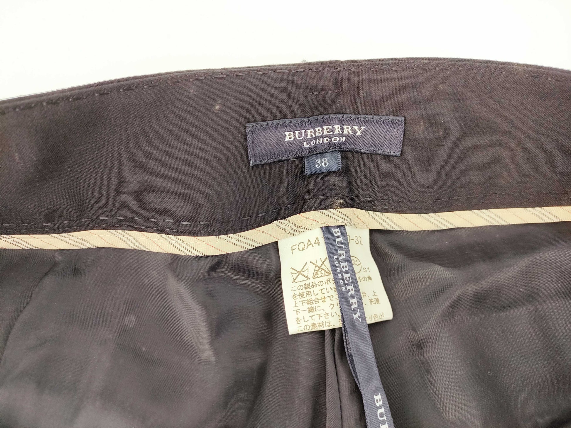 BURBERRY Pants Slacks #38 Pants