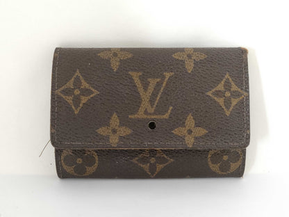 LOUIS VUITTON M62630 Monogram Louis Vuitton Monogram Multicle 6 M62630/MS0127 Key Case/Key Holder with Missing Button