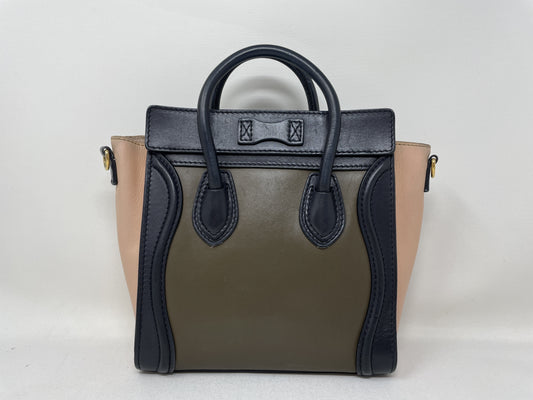 CELINE Nano Shopper Handbag 2-Way Handbag