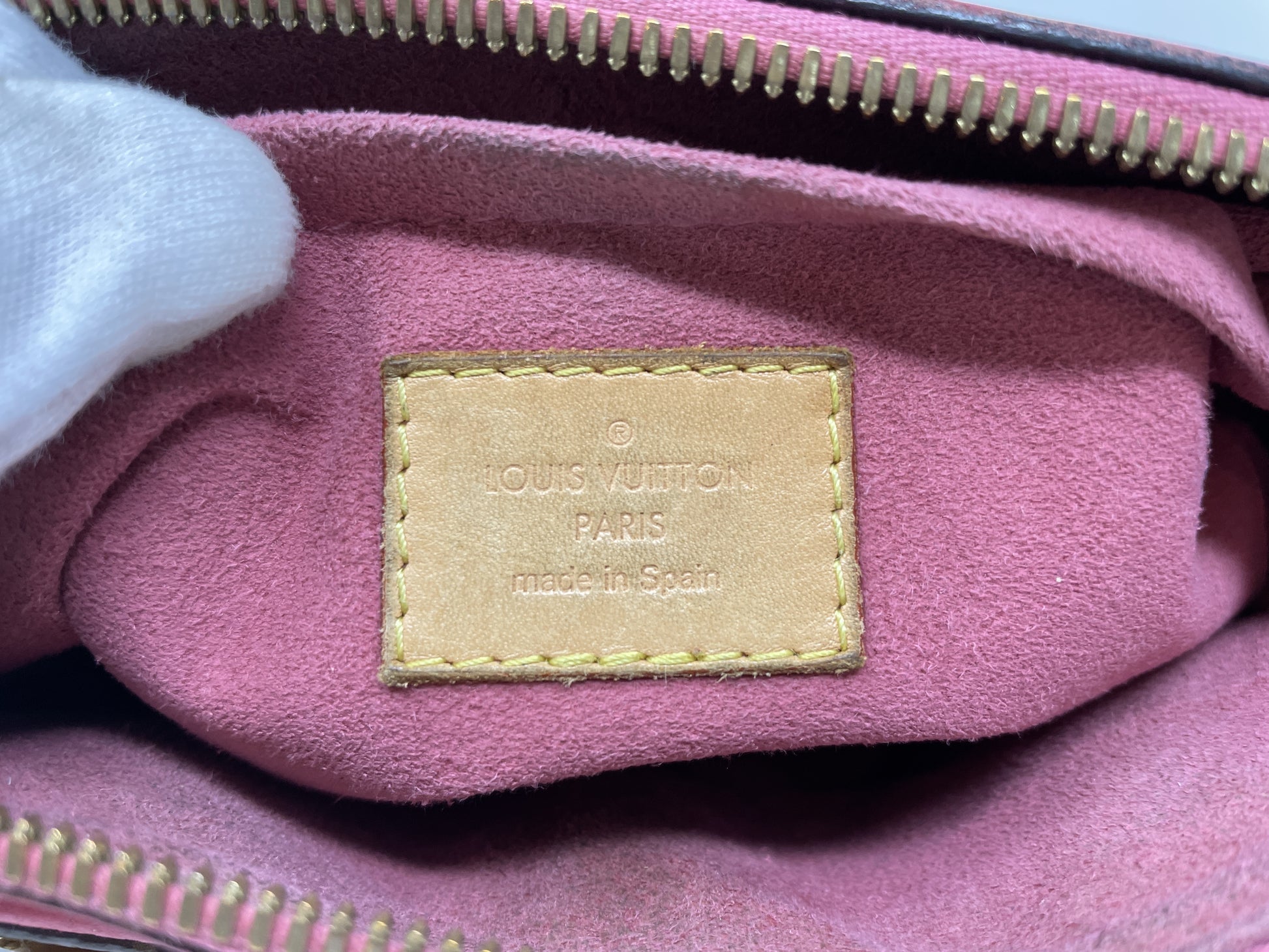 LOUIS VUITTON Pallas M41734 Dahlia Monogram Handbag
