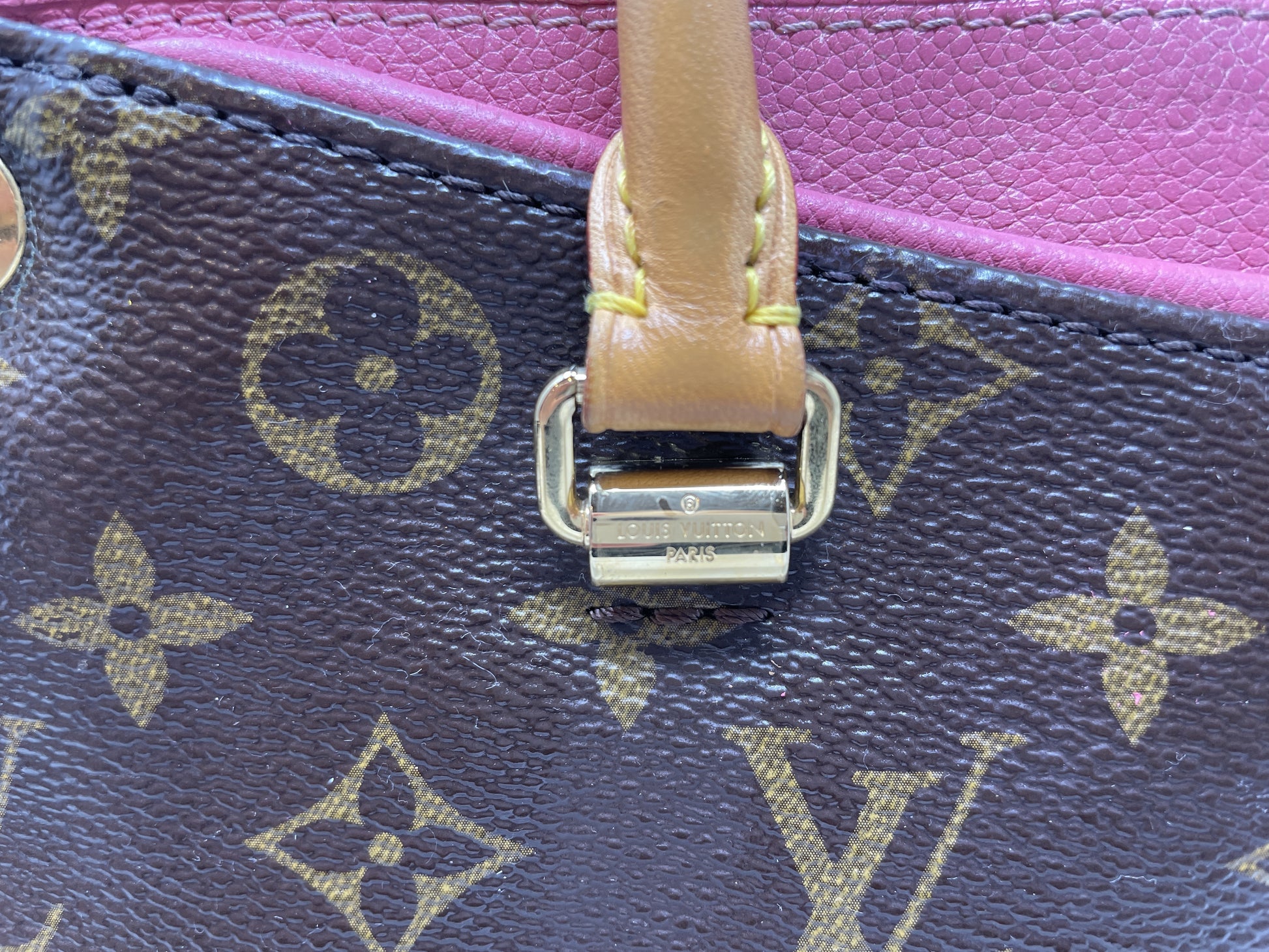 LOUIS VUITTON Pallas M41734 Dahlia Monogram Handbag