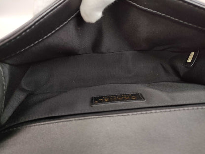 CHANEL Lambskin Boy Handle Shoulder Bag