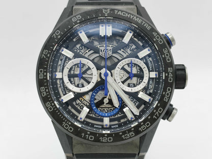 TAG Heuer CBG2017.FT6143 WTD0052 Automatic 583/750 Skeleton Dial Men's Watch