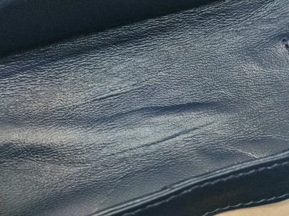 GUCCI GG Marmont Mini Shoulder Bag, Navy
