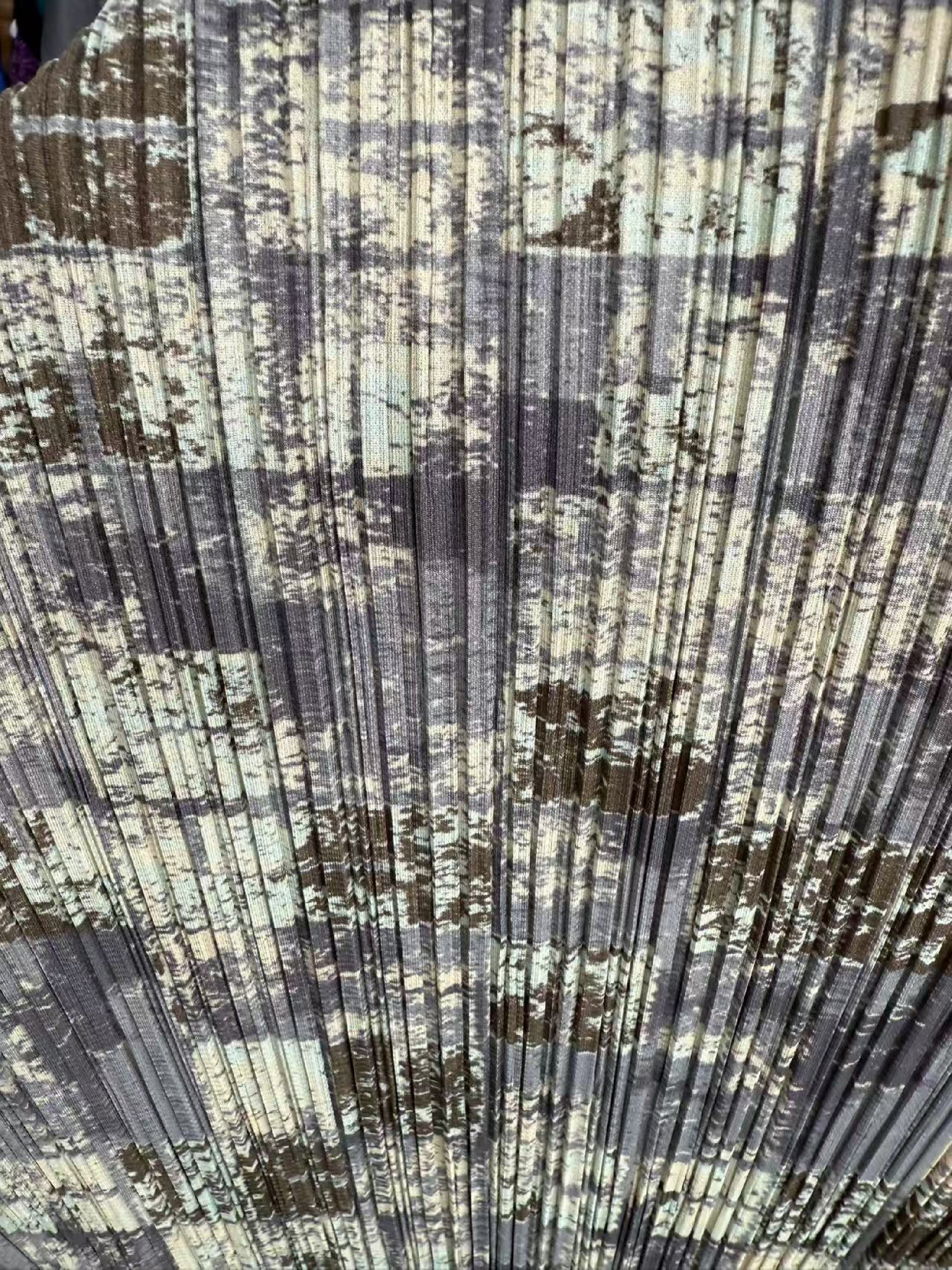 ISSEY MIYAKE PLEATS PLEASE Natural Marble Texture Size 3 Top
