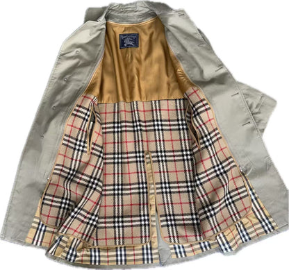 BURBERRY Burberry London Iridescent Lined Trench Coat Size 165 C-TK83 Cardigan